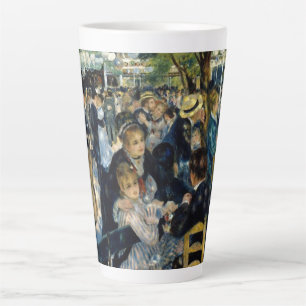 Tanz in Le Moulin de la Galette von Renoir Milchtasse