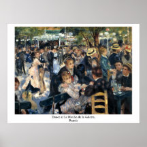 Tanz in Le Moulin de la Galette von Renoir