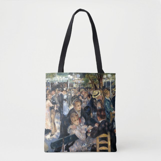 Tanz in Le Moulin de la Galette von Renoir Tasche (Vorderseite)