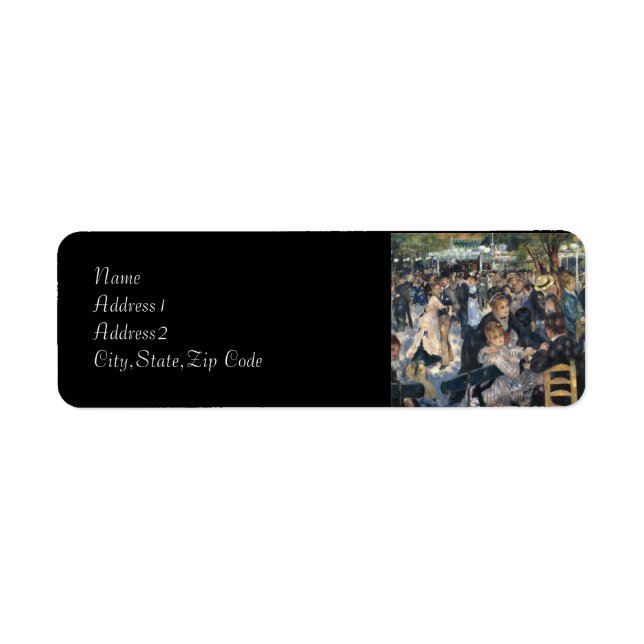 Tanz in Moulin de la Galette von Renoir (Vorne)