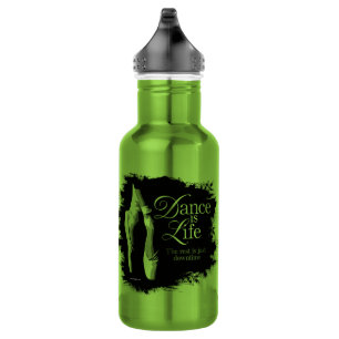 Tanz ist Leben Edelstahlflasche