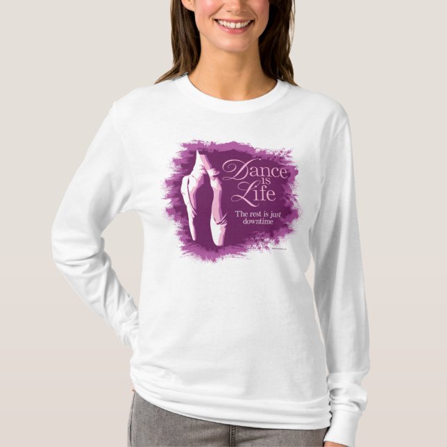 Tanz ist Leben T-Shirt (Vorderseite)