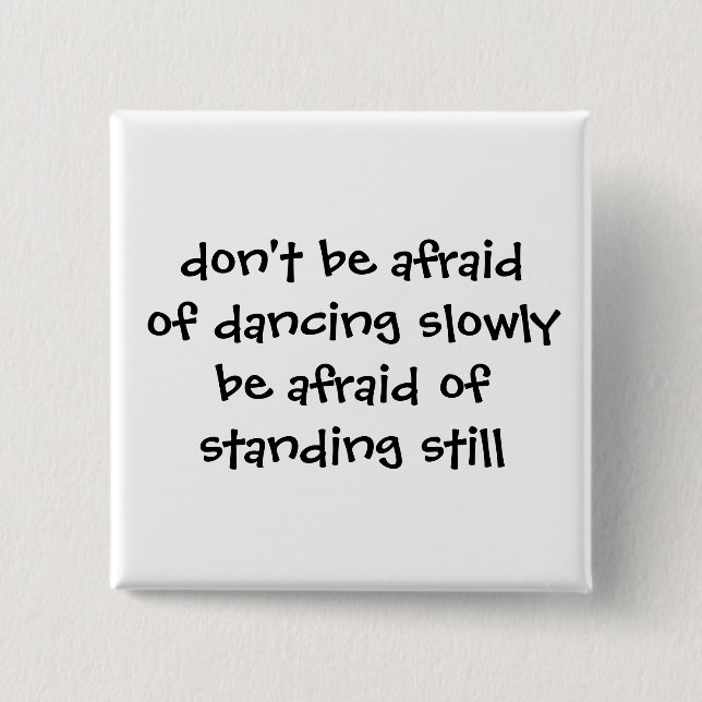 Tanz-Knopf Button (Vorderseite)