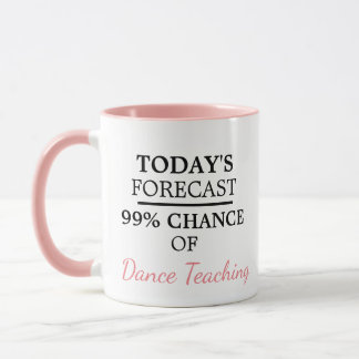 Tanz-Lehrer-Spaß-Tasse Tasse