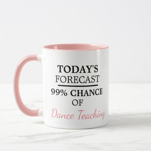 Tanz-Lehrer-Spaß-Tasse Tasse (Links)