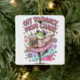 Tanz-Mama-Ornament Keramikornament
