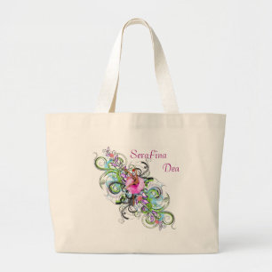 "Tanz mit mir" Taschen-Tasche Jumbo Stoffbeutel