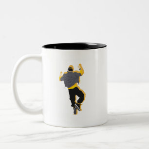 Tanz mit mir zweifarbige tasse