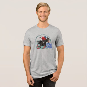 Tanz mit Pferd (Polo Sport) Herren Tri-Blend Shirt