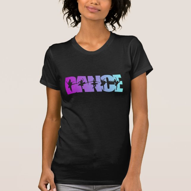 Tanz mit Tänzer-Farben T-Shirt (Vorderseite)