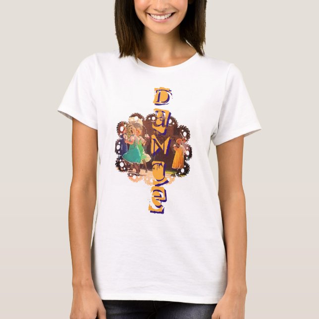 Tanz Modernes traditionelles Morris Tanzen T-Shirt (Vorderseite)