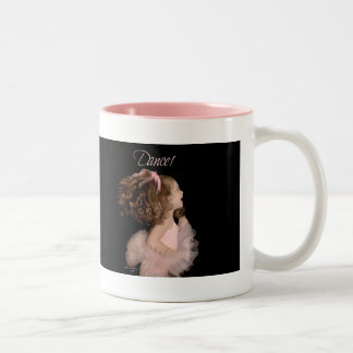 Tanz mögen keins Aufpassen! Zweifarbige Tasse