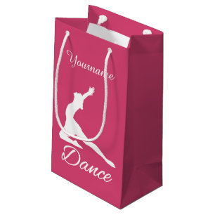 TANZ-Name- u. -farbgeschenktaschen Kleine Geschenktüte