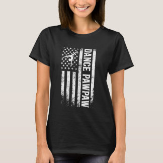 Tanz Papaya US-Flag Tanzende Papaya eines Tänzers T-Shirt