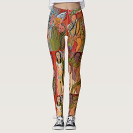 Tanz-Party im Reich von Magie Leggings