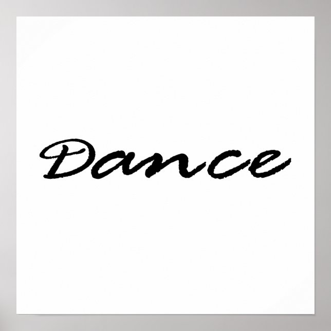 Tanz Poster (Vorne)