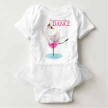 Tanz schwan ballerina whimsy Art Slogan Bekleidung