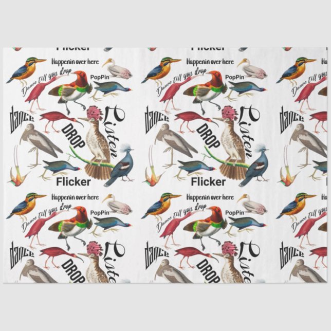 Tanz Seidenpapier (Vorderseite)