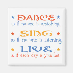 Tanz singen Live Magnet