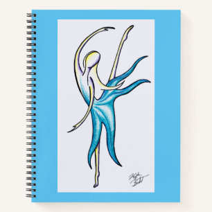 Tanz So wie die Welt sieht SpiralNotebook Notizbuch