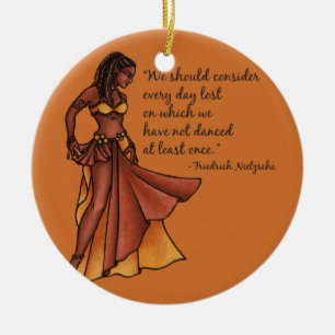 Tanz täglich keramikornament