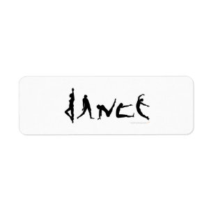 Tanz-Tanzen-Silhouette-Entwurf