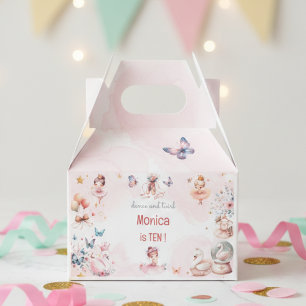 Tanz und niedliche Ballerina Ballett Kind Geburtst Geschenkschachtel
