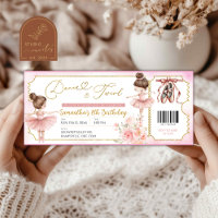 Tanz und Twirl Ballerina Party Einladung