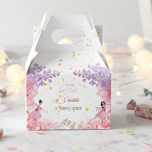 Tanz und wirbelnde Ballerina Geburtstag Geschenkschachtel