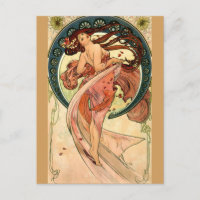 Tanz von Alfons Mucha - Art Nouveau
