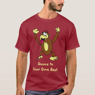 Tanz zu Ihren Selbst Schlag-Affe T-Shirt