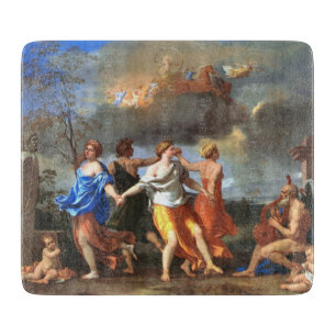 Tanz zur Musik der Zeit (von Nicolas Poussin) Schneidebrett