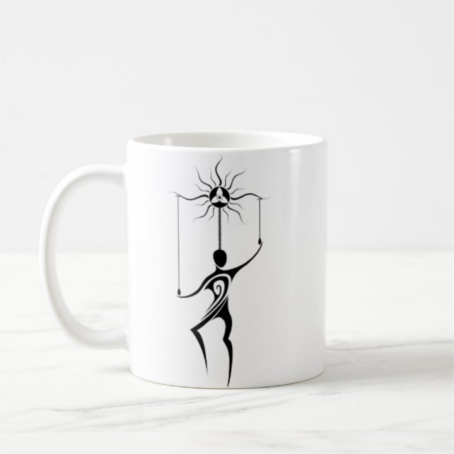 Tanz zur Musik Ihrer Soul-Tasse Kaffeetasse (Links)