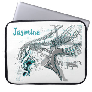 Tanz zur Musik Laptopschutzhülle