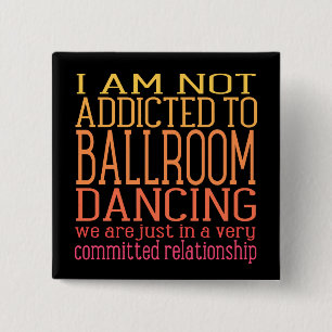 Tanzabend im Ballsaal Funny Button
