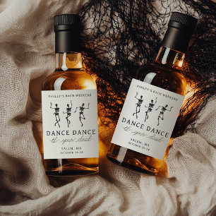Tanzabend Til Ihr totes Bacheloretter Wochenende Alkoholflaschenetikett