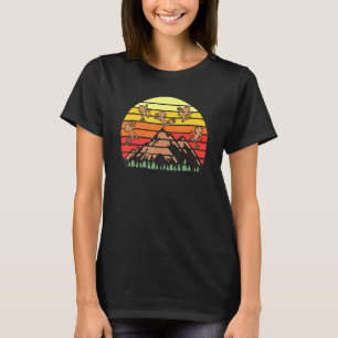 Tanzaffe für Männer - Frauenrücklauf Vintag 2 T-Shirt