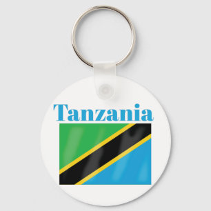 Tanzania Flag  Schlüsselanhänger