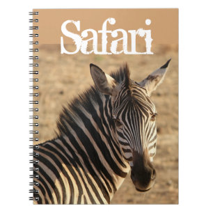 Tanzanian Savannah Zebra Notizblock