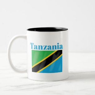 Tanzanie Drapeau café Mug