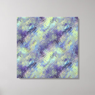 Tanzanite Blue Liquid Pattern Leinwanddruck