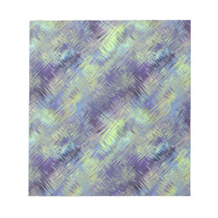Tanzanite Blue Liquid Pattern Notizblock