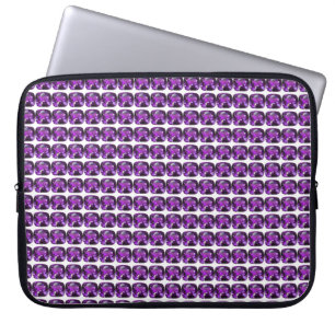 Tanzanite Gemstone Lila Laptopschutzhülle
