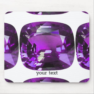 Tanzanite Gemstone Lila Mousepad