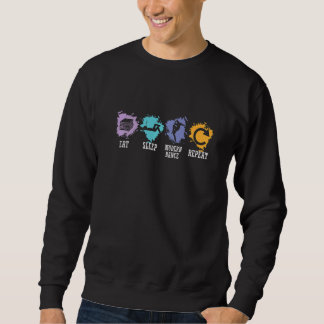 Tanzaufenthalt Schlaf Moderne Tanzwiederholung Sweatshirt