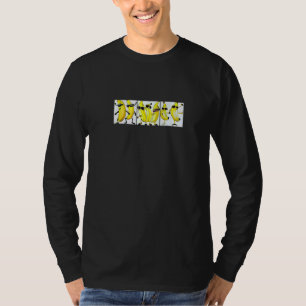 Tanzbananen Sonnenbrillen Ai Generated Art Meme T-Shirt