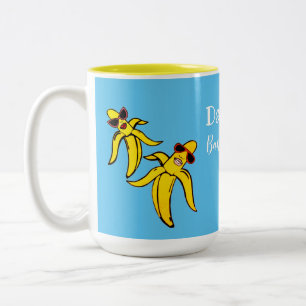 Tanzbananen Zweifarbige Tasse