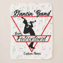 Tanzband aus Falconland Personalisiert Sherpadecke