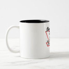 Tanzband vom Falcon Land Zweifarbige Tasse