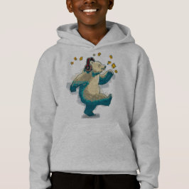 Tanzbär mit Kopfhörern Hoodie